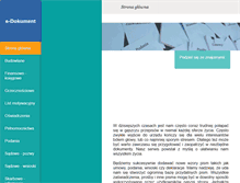 Tablet Screenshot of e-dokument.org